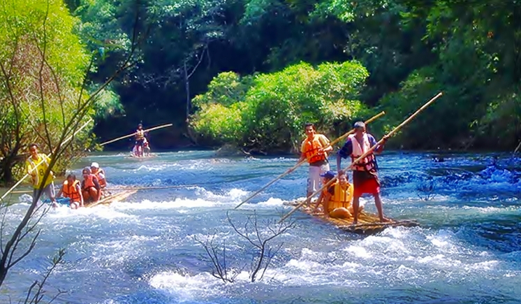 Thekkady Bamboo Rafting