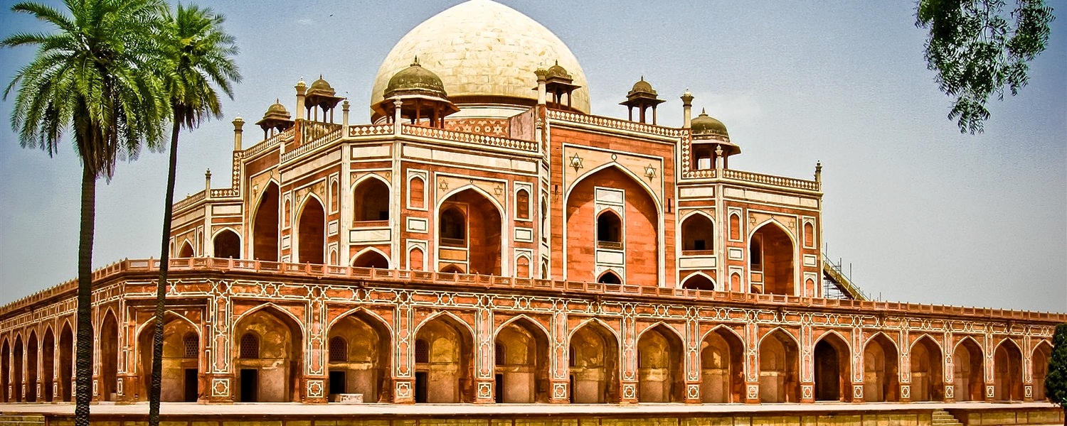 Delhi Humayun Tomb Banner